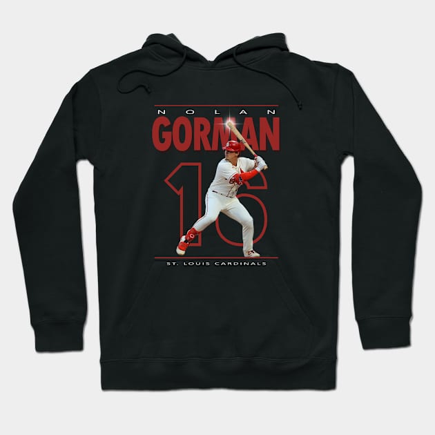 Nolan Gorman Hoodie by BVHstudio